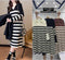 Knitted Collar Down Dress